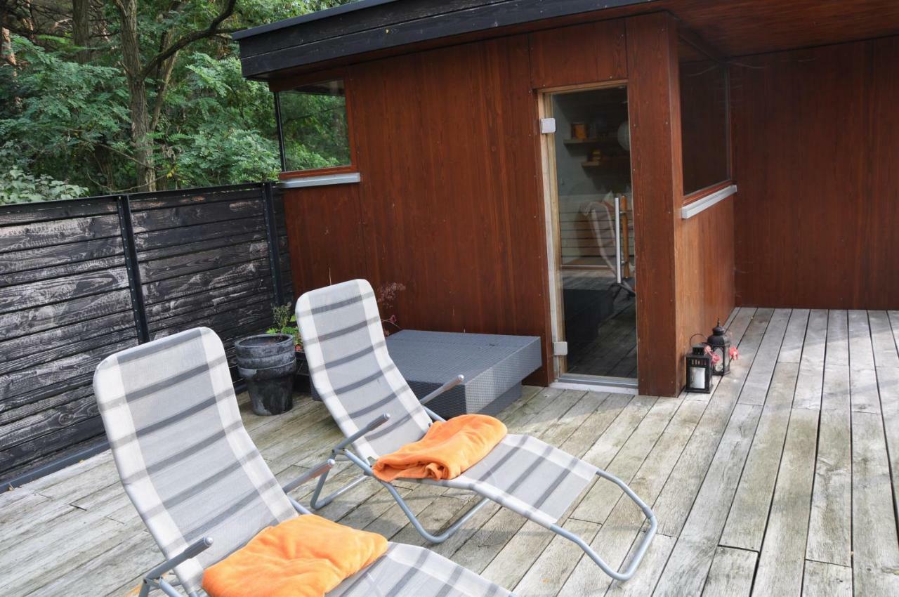 Ferienwohnung Am Einsteinhaus Caputh Bagian luar foto